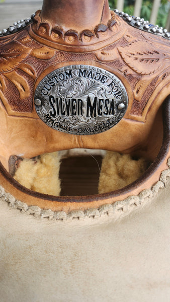 17" Silver Mesa Equitation Saddle