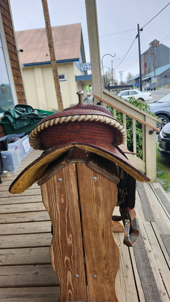 15.5" Billy Cook BW Barrel Saddle