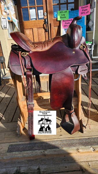16.5" Tucker Northwest Western Trail Saddle