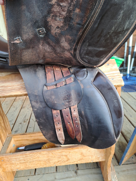 17" Collegiate All Purpose English Saddle