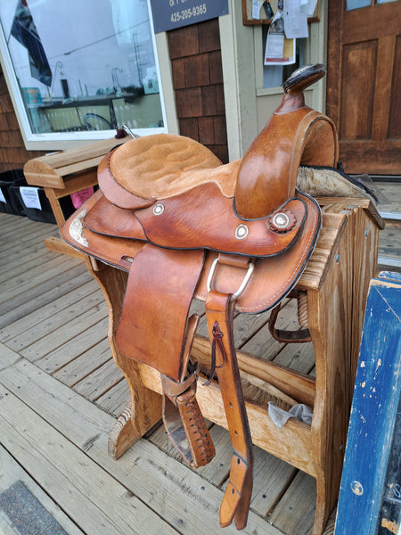 13" Youth Western Show Saddle