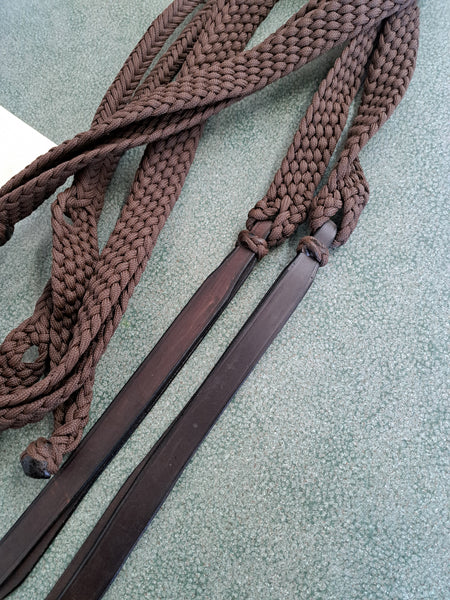 Braided Split Reins