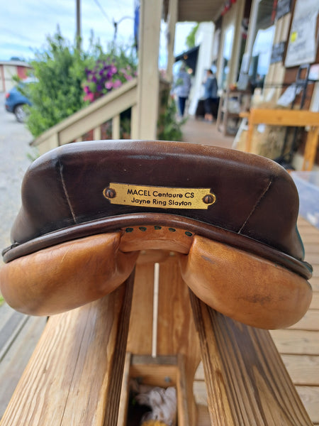 17.5" Macel Sellier Close Contact Jumping Saddle