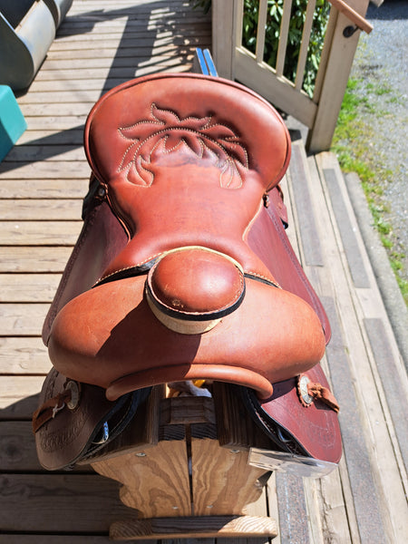 16" CTK Saddlery Trial Western Saddle