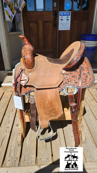 14.5" Corriente Custom Barrel Saddle