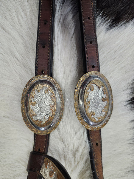 Vintage Circle y single Ear Bridle