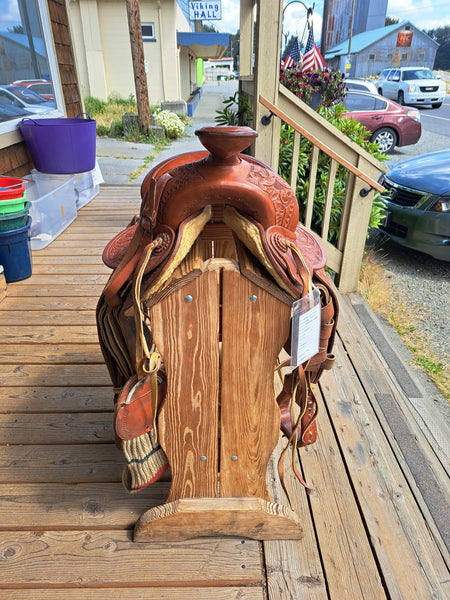 14" George Lawrence Vintage Ranch Saddle