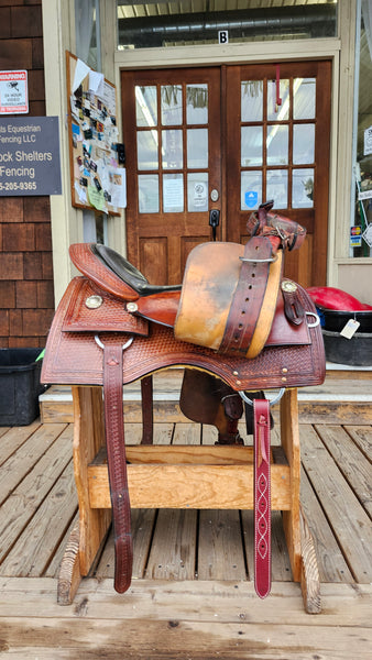 17" Dale Chavez Ranch Cutter Saddle