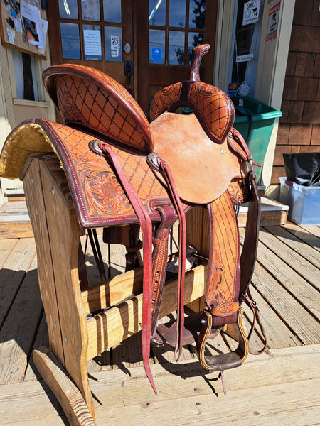 14" Paul Taylor Barrel Saddle