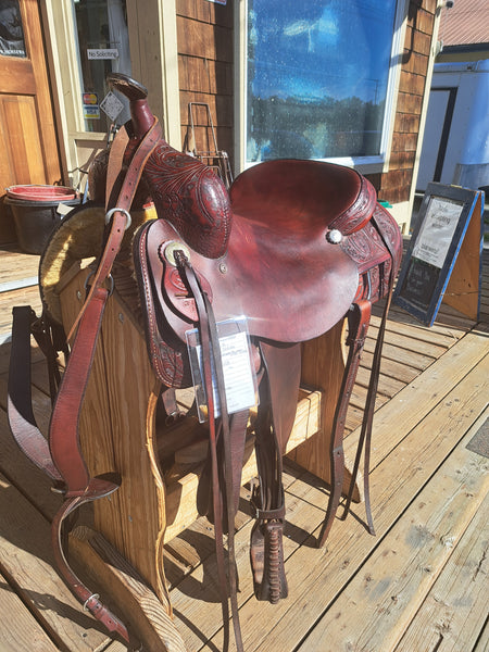 16" Rocking R Cutting Saddle