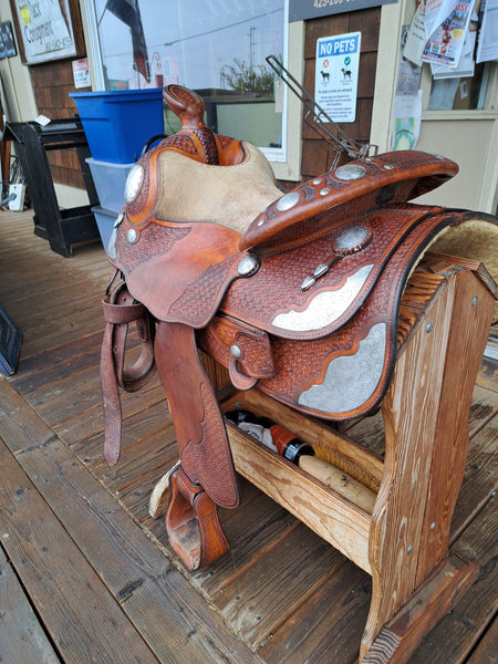 16" Rocky Custom Western Equitation Show Saddle