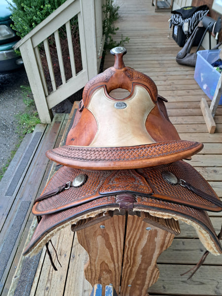 16" Billy Cook Reiner Western Saddle