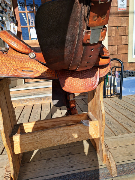 16" Hereford Tex Tan All Around Western Saddle
