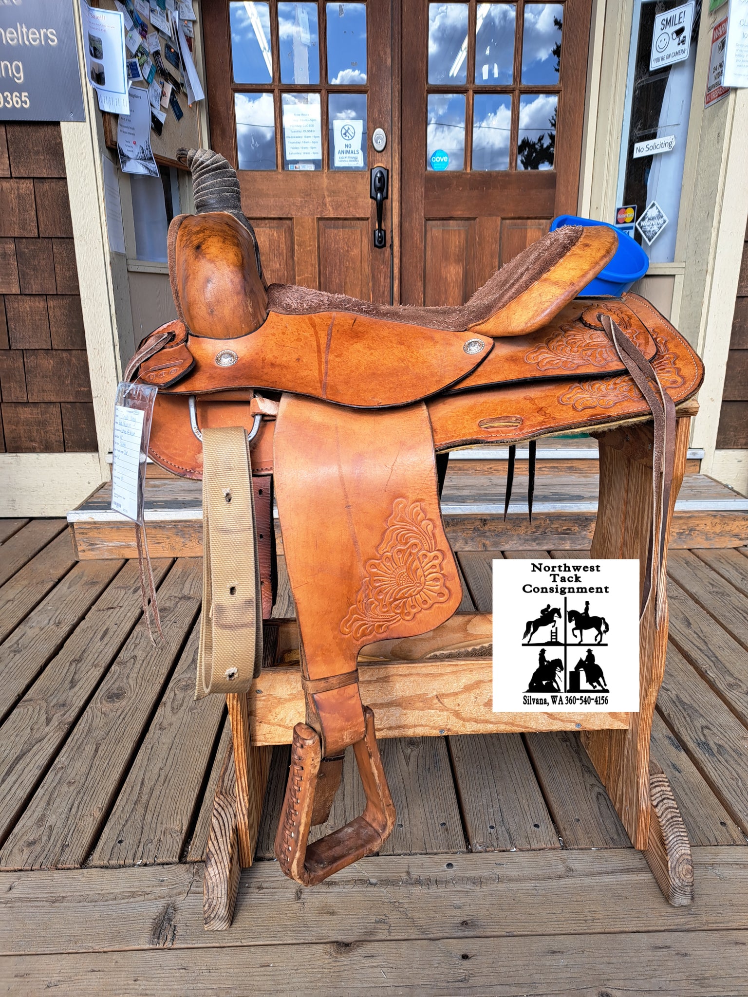 16" Saddle King Rope / Ranch Saddle