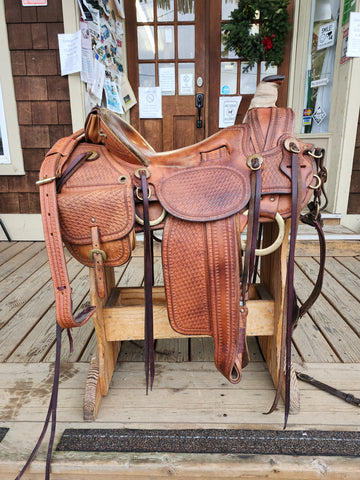 16" Ellensburg Saddle Co. Trail / Mule Saddle