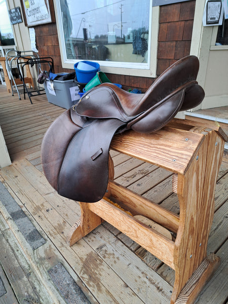 16" DM Jumping Saddle - Draft Tree