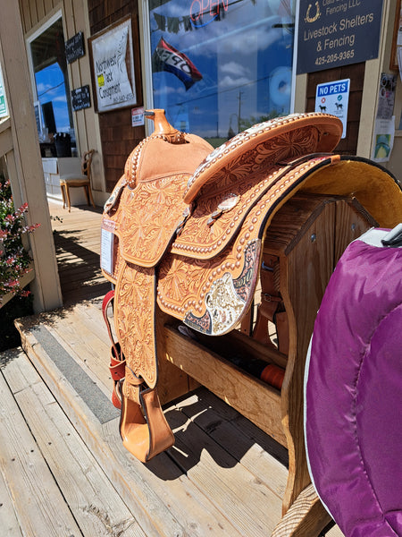 16" Dale Chavez Western Equitation Show Saddle