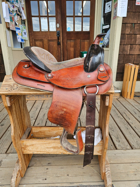 12.5" B Bar B western saddle