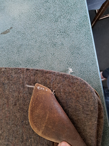 Tod Sloan Wool Felt Western Pad