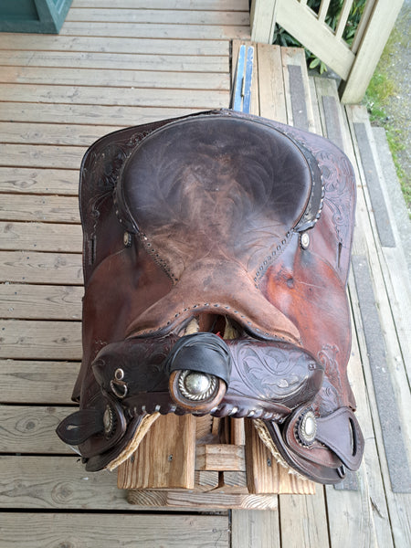 15" Western Equitation Show Saddle