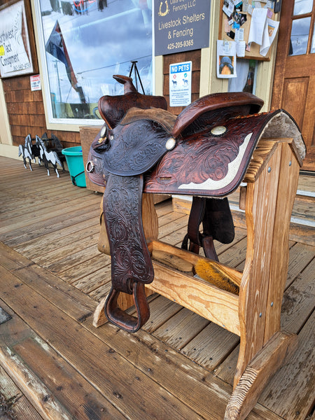15" Blue Rige Western Pleasure Saddle