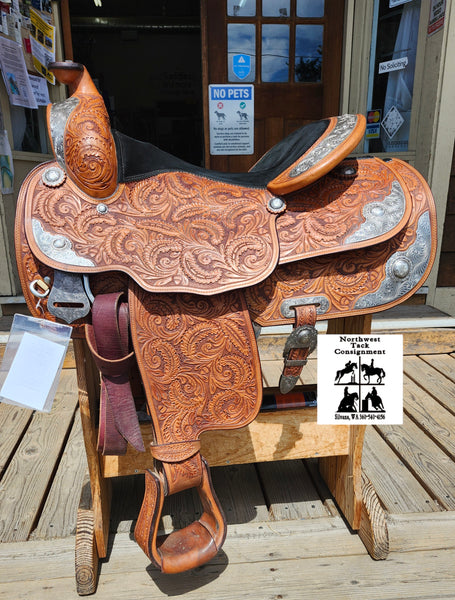 16" Champion Turf Western Equitation Show Saddle
