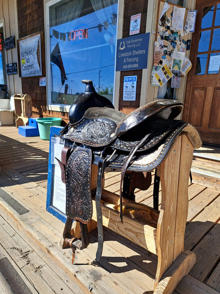 16" Buffalo Saddlery Western Saddle