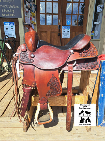 17" Ortho-Flex Western Trail Saddle
