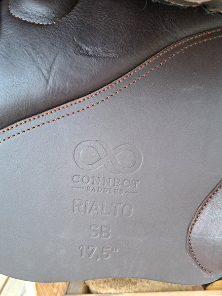 17.5" Connect Saddles Rialto SB Jump Saddle
