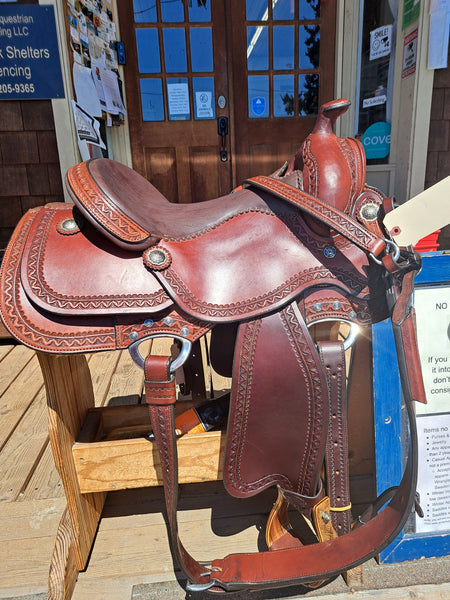 16" Mark Corcoran Custom Wester Dressage Saddle