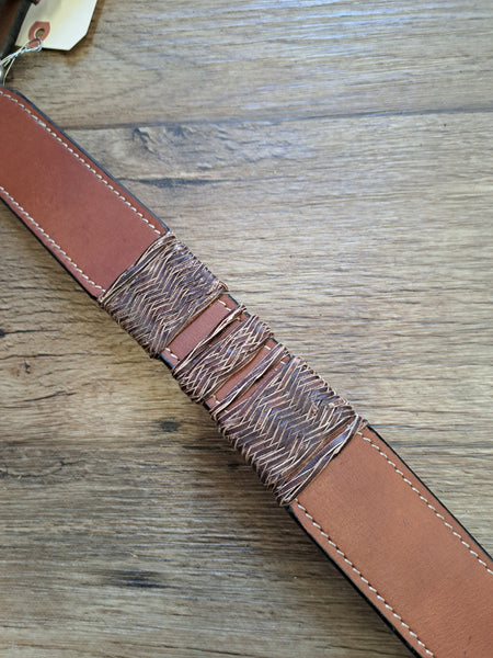 Western Breast collar w/ Rawhide Accents