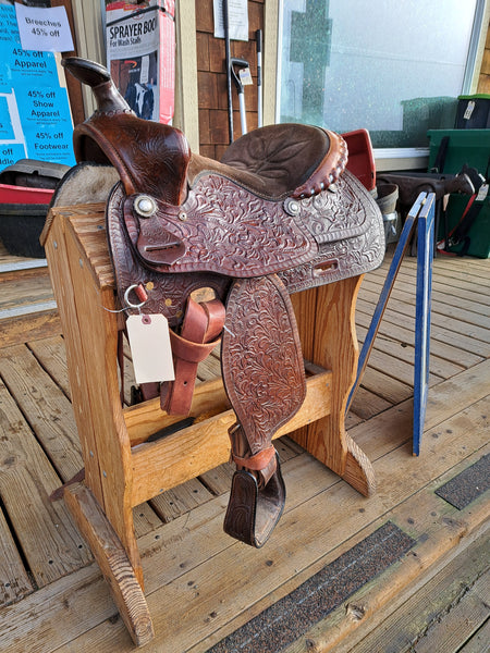 14" The American Western Pleasure Saddle