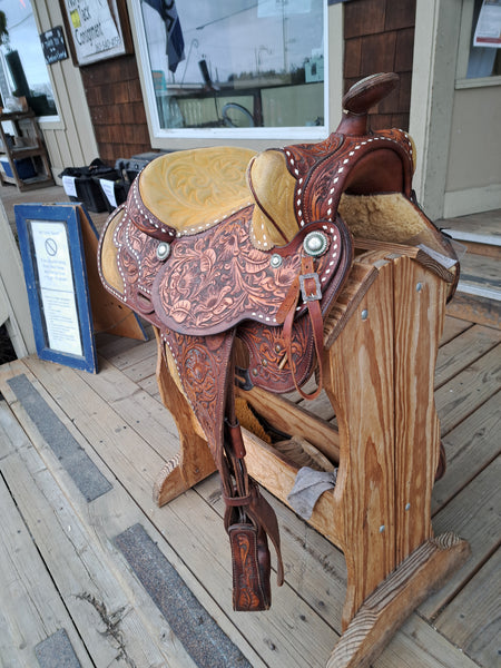15" Tex Tan Western Saddle