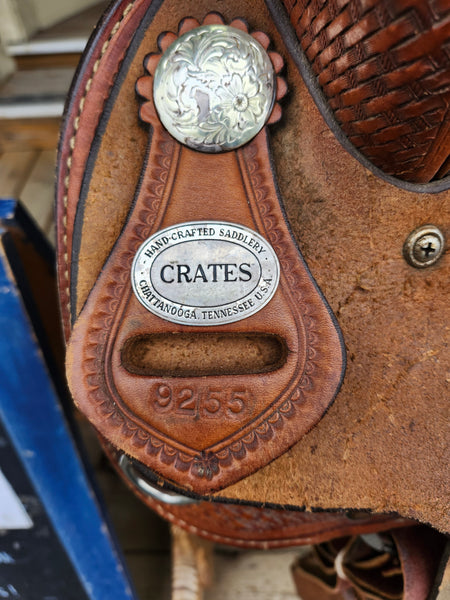 14" Crates Kim Landry Barrel Racing Saddle