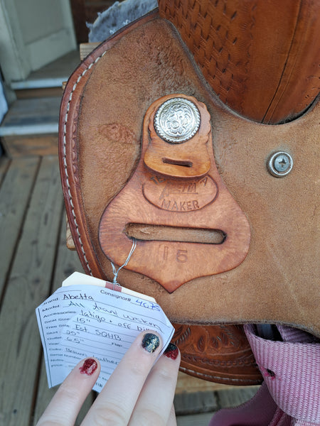 15" Abetta All Around Western Saddle