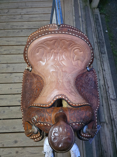 15" Hereford Tex Tan Western Equitation Show Saddle