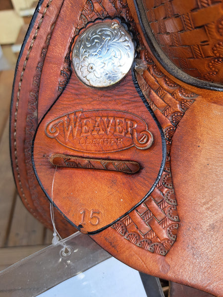 15" Weaver Western Saddle