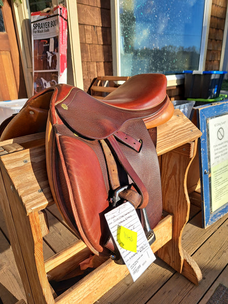 15" HDR Club Close Contact Jumping Saddle