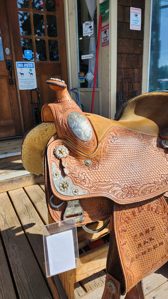 17" Mary's Custom Tack Western Equitation Show Saddle