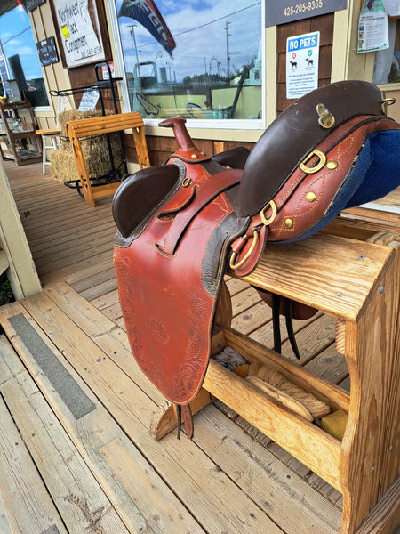 17" Snowy River Australian Stock Saddle