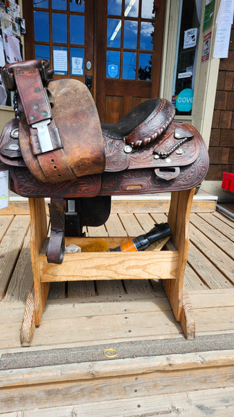 15.5" Circle Y Western Equitation Saddle