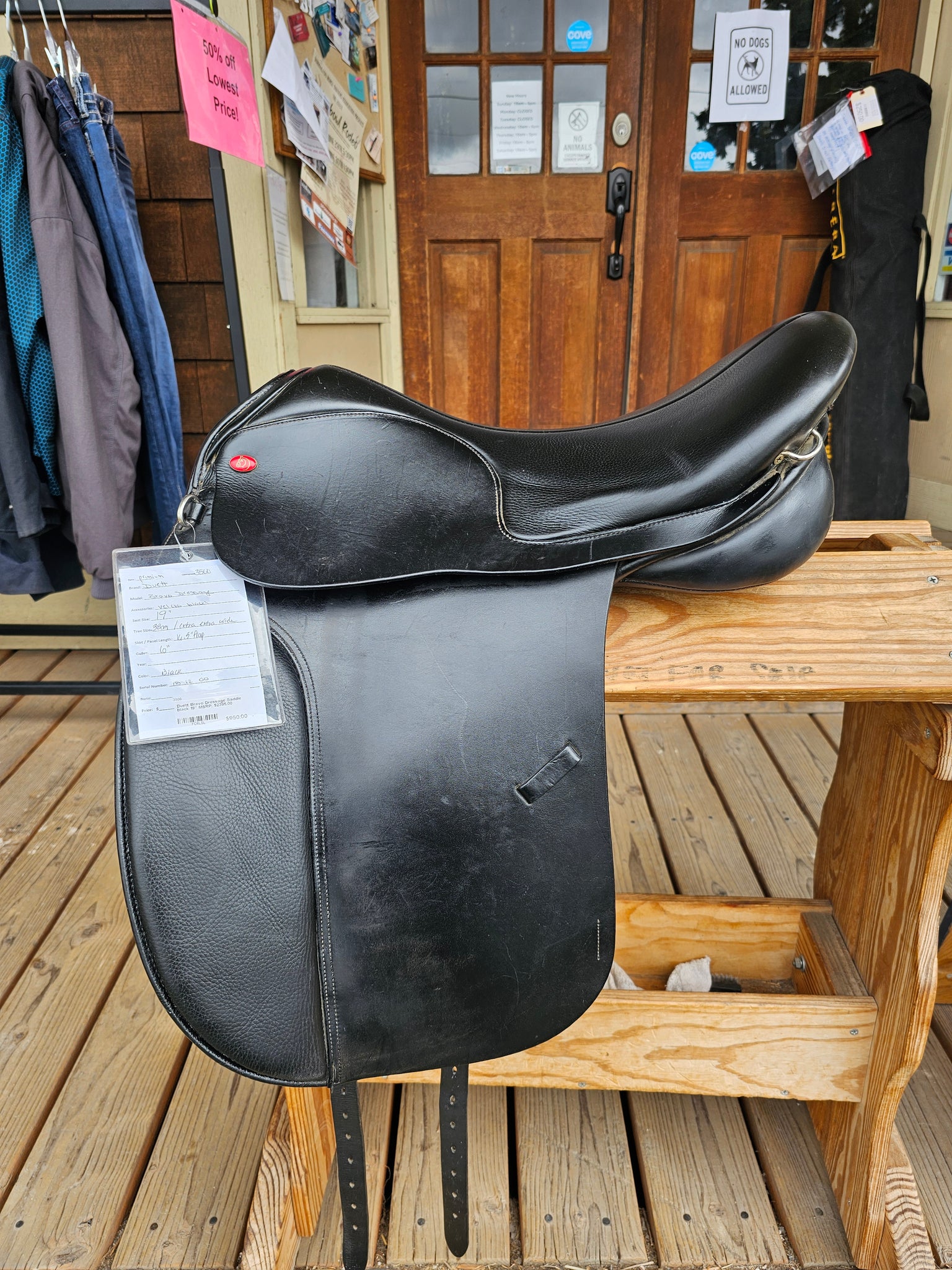 19" Duett Bravo Dressage Saddle