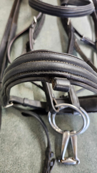 Wellfleet Monocrown Dressage Bridle