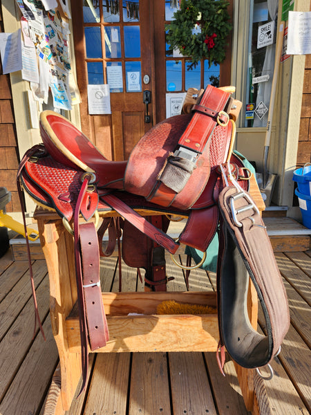 ON TRIAL 16.5" Allegany Mountain Saddlery Cascade Wade Trail Saddle