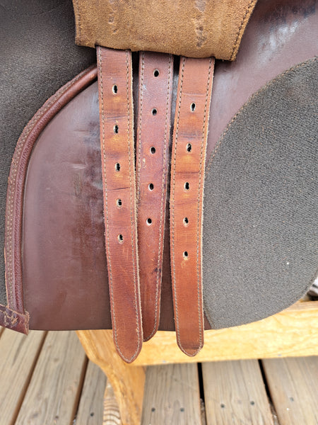19" Bates Caprilli Close Contact Saddle