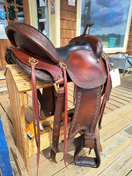 17" Big Horn Voyager Trail Saddle