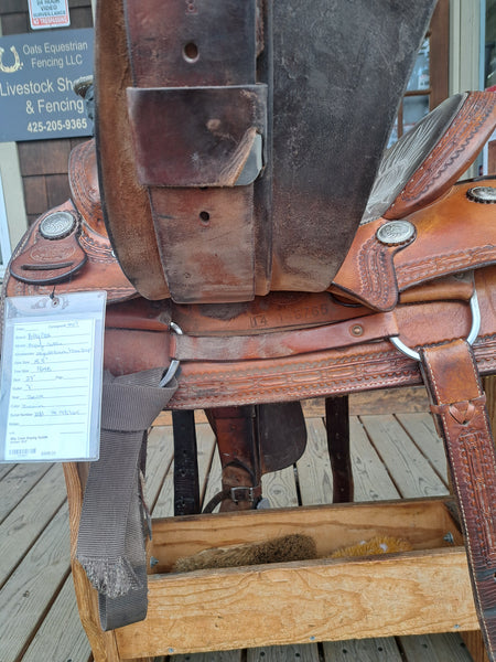 15.5" Billy Cook Roping Saddle