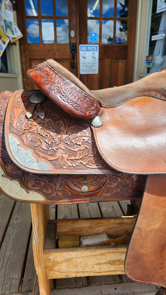 15.5" Hereford Tex-Tan Western Equitation Show Saddle