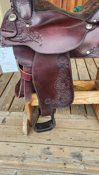 15" Circle Y Ranch Roper Saddle