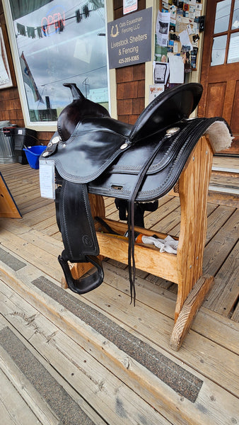 16" Circle Y Flex-Lite Trail Saddle